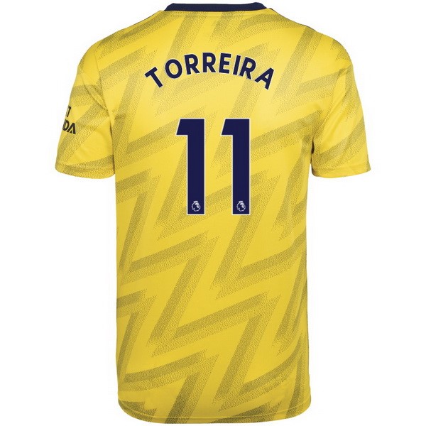 Camiseta Arsenal NO.11 Torreira 2ª Kit 2019 2020 Amarillo